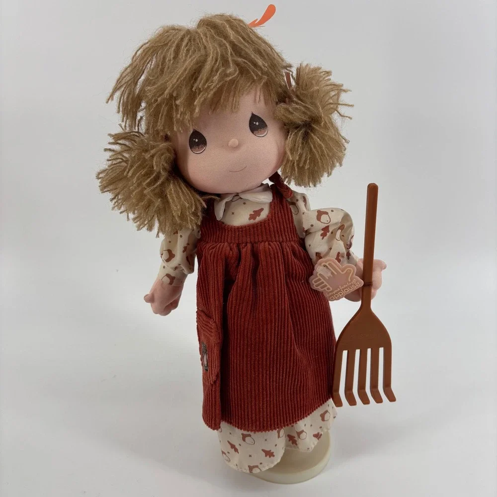 Vintage‎ 80's Precious Moments Applause Girl Plush Doll 12